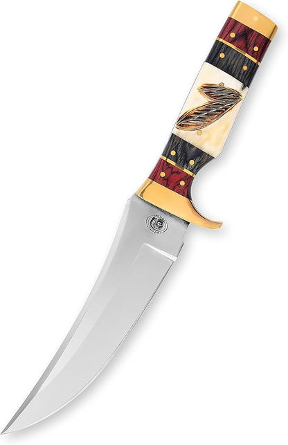 Hunting Knife With Full Tang 65 Stainless Steel Blade  Hunting Knife With Sheath 1
