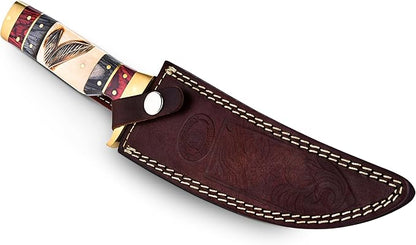 Hunting Knife With Full Tang 65 Stainless Steel Blade  Hunting Knife With Sheath 3