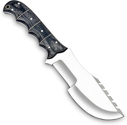 Handmade Tracker Knife With Sheath Outdoor Knife Survival Knife Camping Knife  D2 Steel Tracker Kni 1