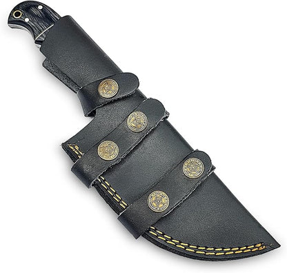 Handmade Tracker Knife With Sheath Outdoor Knife Survival Knife Camping Knife  D2 Steel Tracker Kni 3