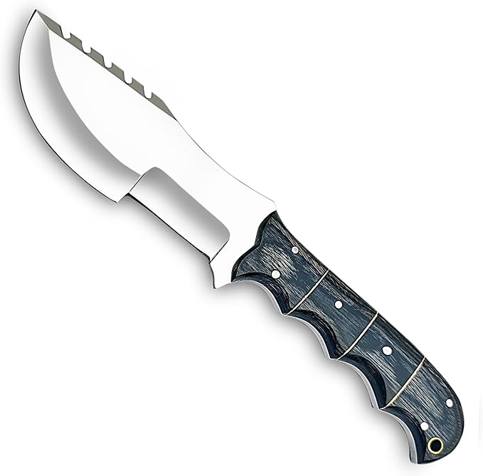 Handmade Tracker Knife With Sheath Outdoor Knife Survival Knife Camping Knife  D2 Steel Tracker Kni 6