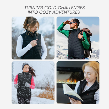 Tech Heated Vest  USB Powered Warmth Vest For Men  Women  Perfect Winter Gift 2