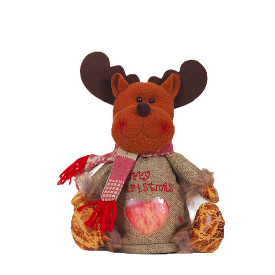 Christmas Gift Bags Zipper Design Creative Doll Candy Christmas Bag Christmas Gift Bag 6
