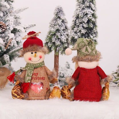 Christmas Gift Bags Zipper Design Creative Doll Candy Christmas Bag Christmas Gift Bag 2