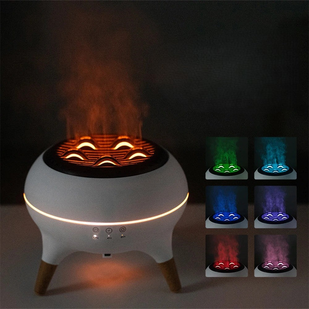 Dynamic Jellyfish LED Humidifier With Remote  Aromatherapy Diffuser 6