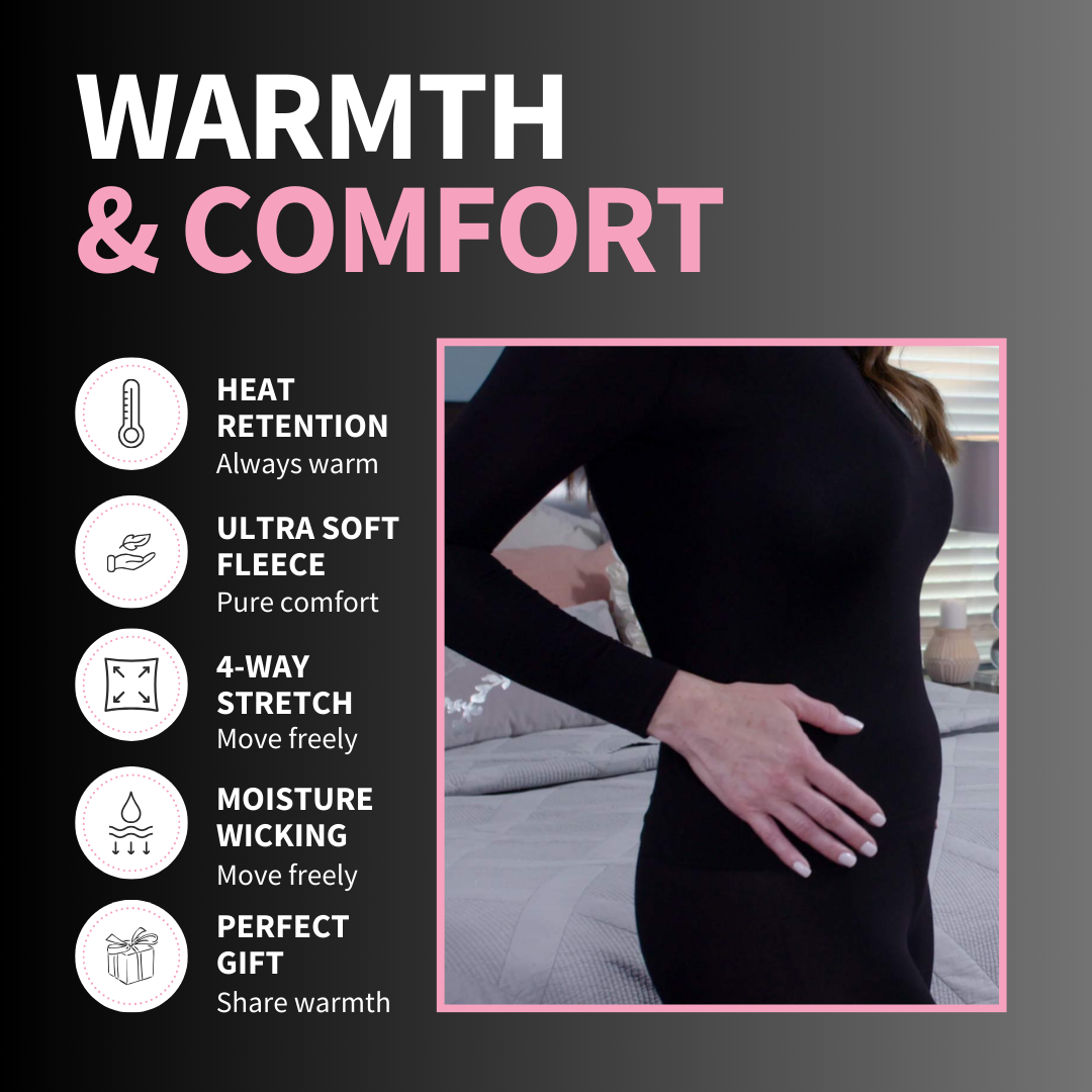 Seamless Thermal Underwear Set  Soft Stretchable Base Layers For Winter  Perfect Gift 2