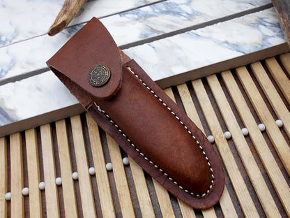Laguiole Folding Damascus Steel Knife 85 Long With 4 Hand Forged Twist Patren Blade Rose Wood  Bras 4