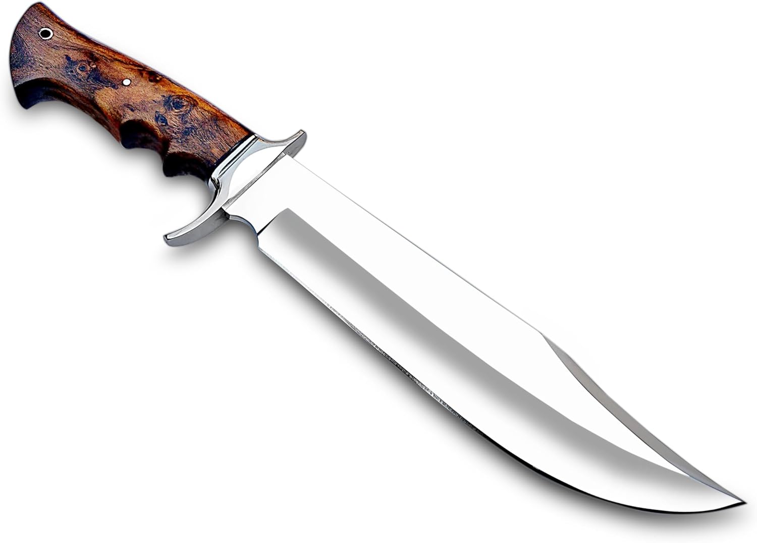 15 Inches Full Tang Handmade Bowie Knife Fixed Blade Hunting Knife Skinning Knife Camping Knife Bus 1