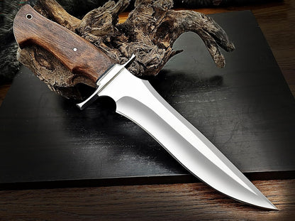 135 Inches Full Tang Handmade Bowie Knife Fixed Blade Hunting Knife Camping Knife Bushcraft Knife 2