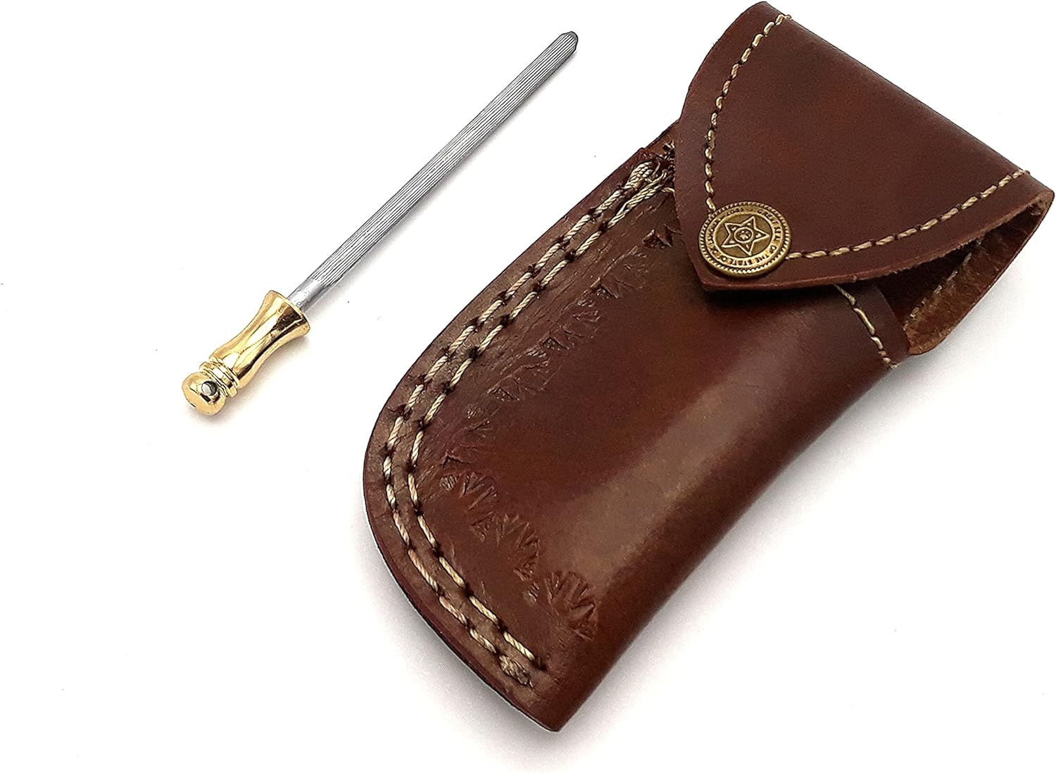 Pocket Knife 4 Pcs Set 65 Handmade Damascus Folding Knife Back Lock Knife Damascus Hunting Knife Wi 6