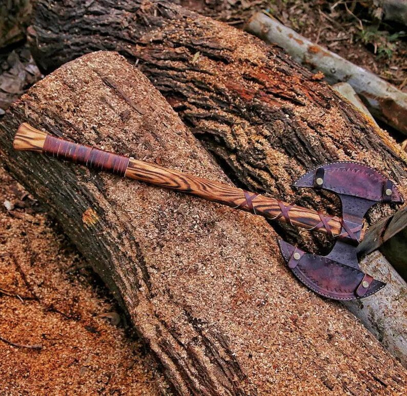 Double Headed Viking Bearded Axe Double Blade Axe Birthday Gift Gift For Him Groomsman Gifts Christ 1