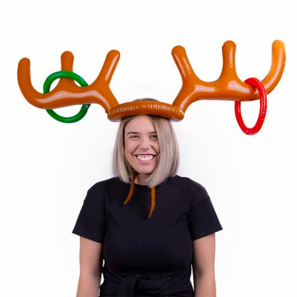 Christmas Inflatable Reindeer Game  Perfect Holiday Party Gift for All Ages