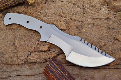 Handmade D2 Tracker Knife with Sheath Outdoor Knife Survival Camping Knife Fixed Blade Hunting Knife Camping EDC
