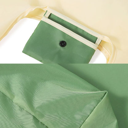 Portable Waterproof Shopping Bag with Shoulder Strap