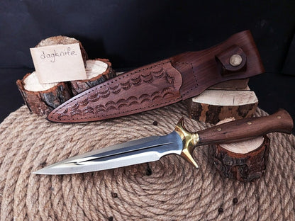 HANDMADE DAGGER KNFE Athame Dagger Fairbairn Sykes Engraved Knife Hunting Knife Personalized Knife  1