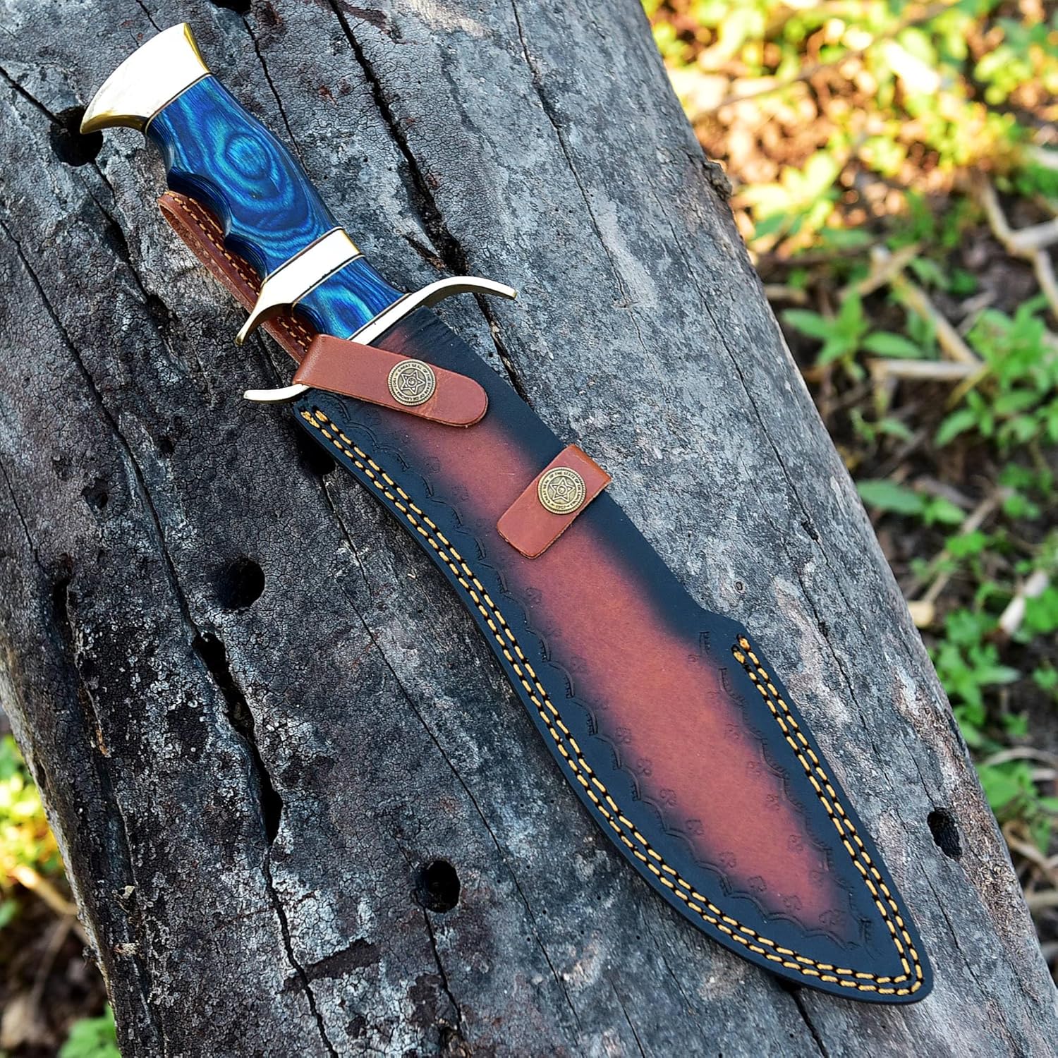 Damascus Steel Bushcraft Hunting Knife Damascus Knife  Survival Knife For Camping Fishing  Perfect  5