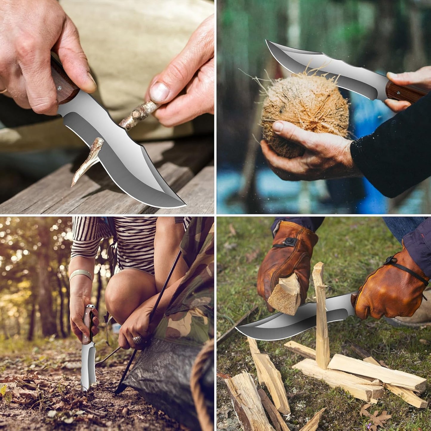 Outdoor Machete With Sheath For Cutting Trees For Yard Work And For Urvival Machete Ideal For Garde 6