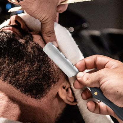 Straight Razor With Strope  Professional Straight Edge Barber Razor Premium Stainless Steel Shaver  6