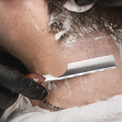 Straight Sharp Razor With Strope  Professional Straight Edge Barber Razor Premium Stainless Steel S 6