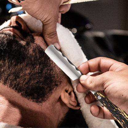 Straight Razor With Strope  Professional Straight Edge Barber Razor Premium Stainless Steel Shaver  6