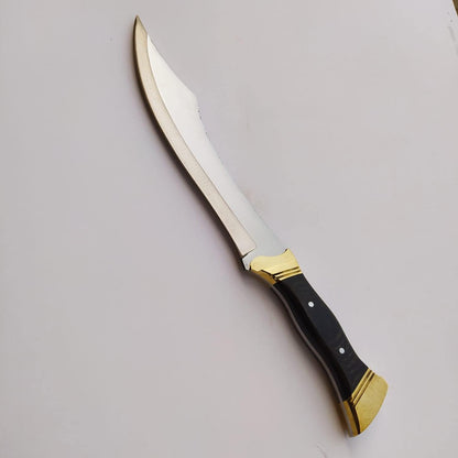 HandMade Machete Knife  Bowie  Werzalite Handle Knife  Fixed Blade Knife  Custom Knife  Personalize 3