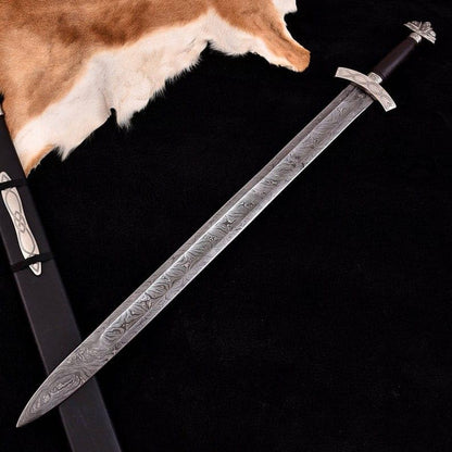 SerpentBreath Sword Of Uhtred  The Last Kingdom Sword Viking Sword Gift For Him Personalized Gift G