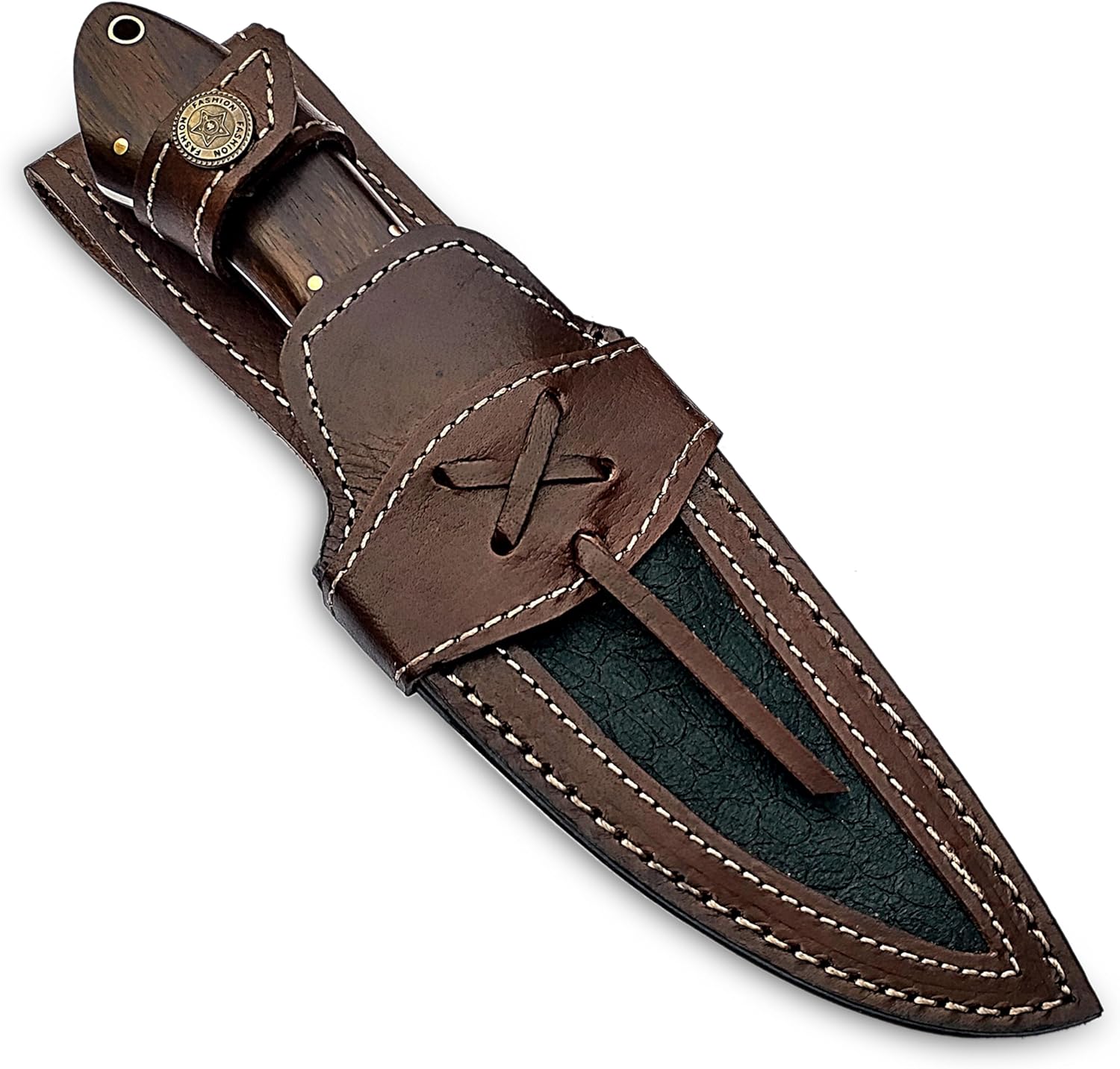 Hand Forged D2 Fixed Blade 10 Inches Hunting Knife Bushcraft Skinner Camping Outdoor Knife With She 3