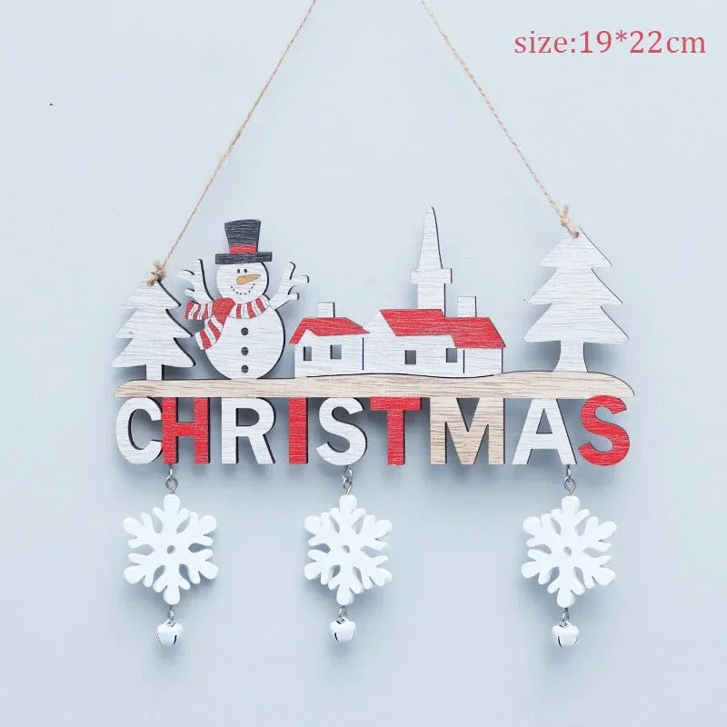 Reusable Wooden Christmas Ornaments