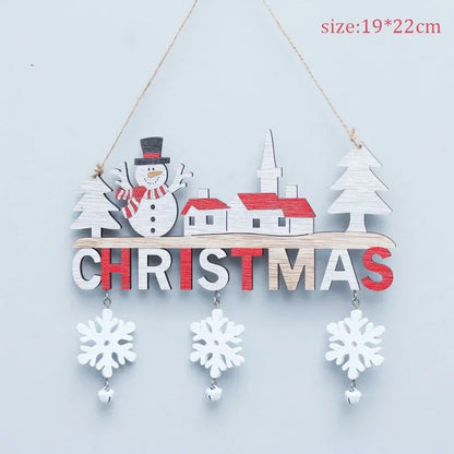Reusable Wooden Christmas Ornaments