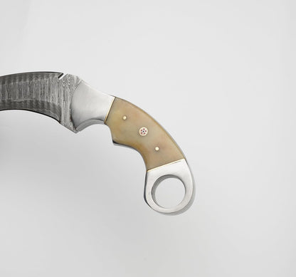 Karambit Knife  Ivory And Silver Handle  near me
