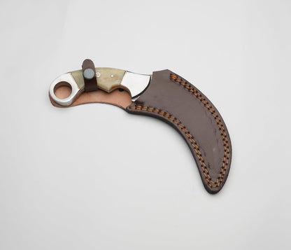 Karambit Knife  Ivory And Silver Handle  near me