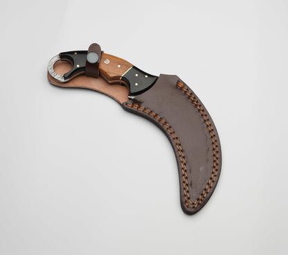 10 Damascus Karambit Knife  near me