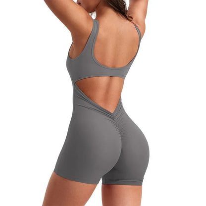 Womens Backless Yoga Jumpsuit  Slimming  Stylish 5
