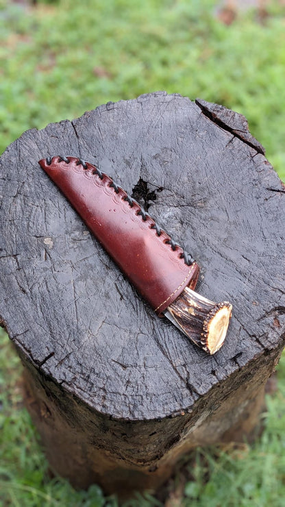 Handmade Antler Knife