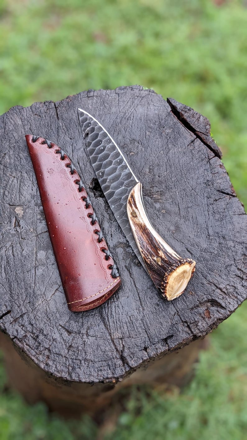 Handmade Antler Knife