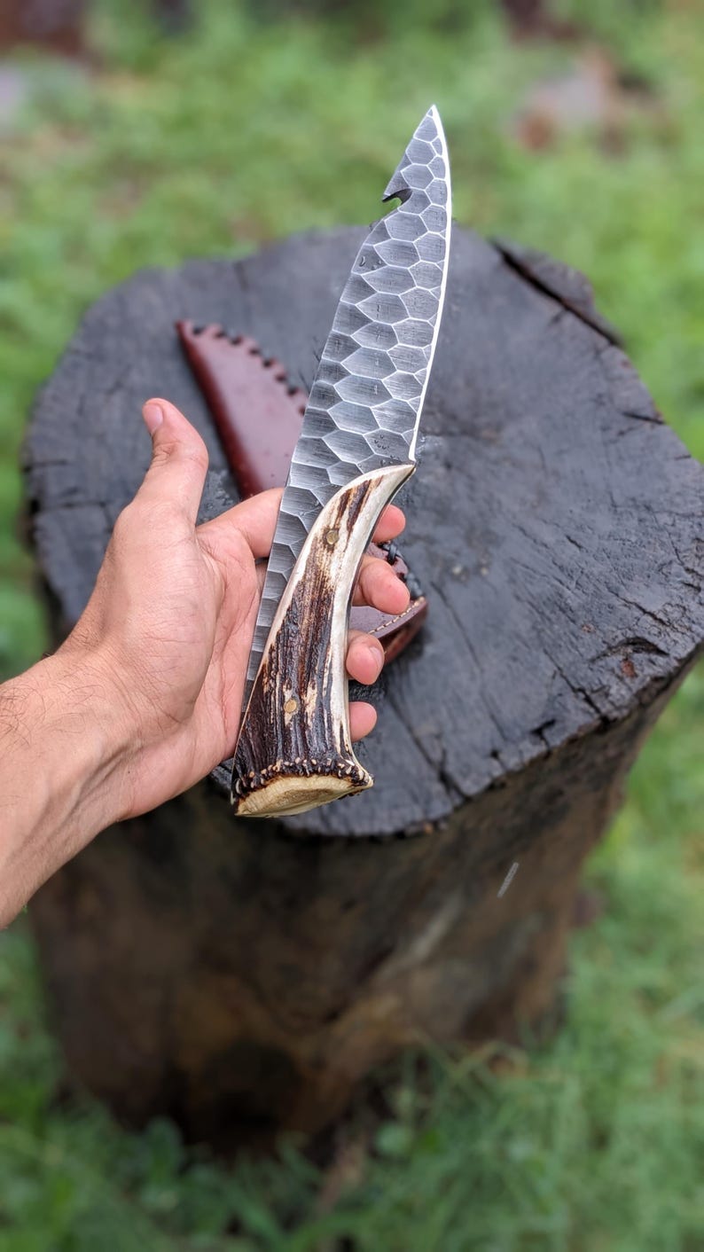Handmade Antler Knife