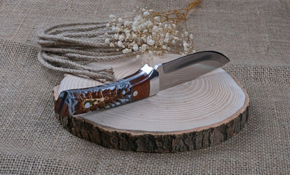 Personalized Handmade Steel Camping knife