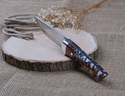 Personalized Handmade Steel Camping knife