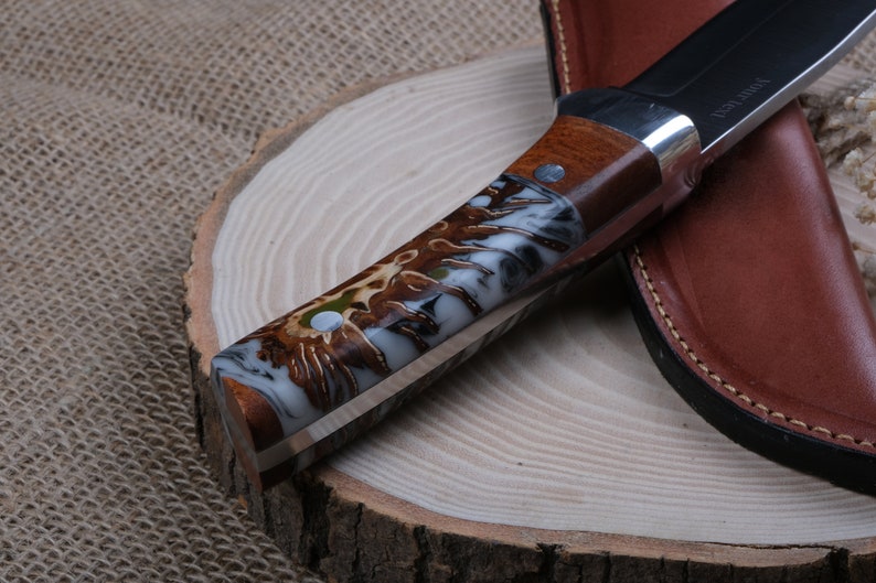 Personalized Handmade Steel Camping knife