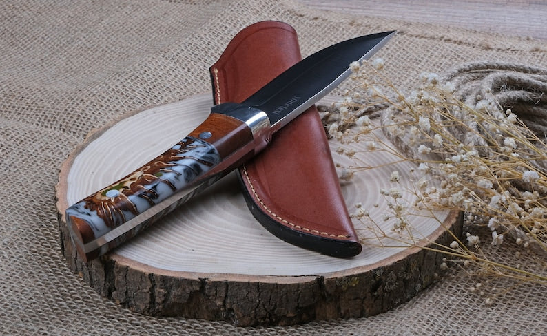 Personalized Handmade Steel Camping knife
