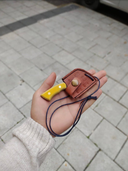 Necklace Hunting Knife Handmade near me