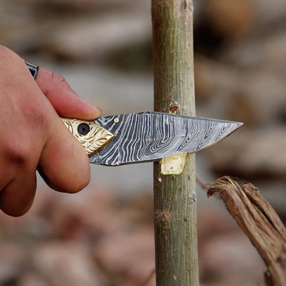Personalized Pocket Knife Fish style