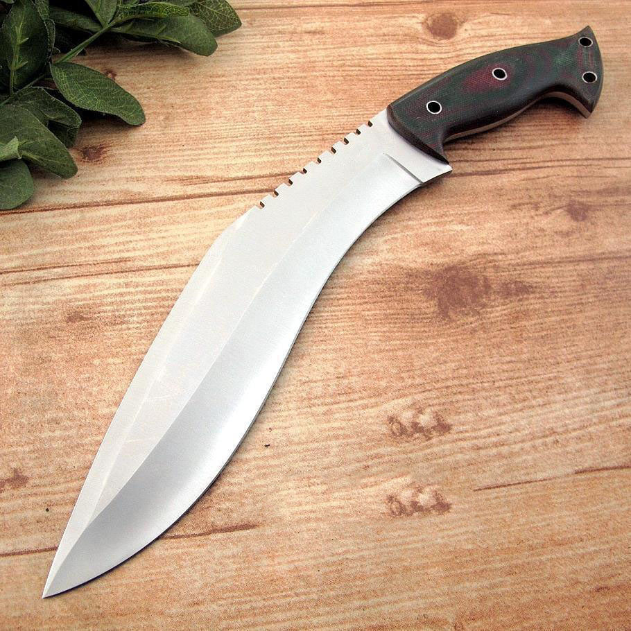 Custom hanmade hunting kukri knife with leather sheath,gift for him/her,xmas gift"