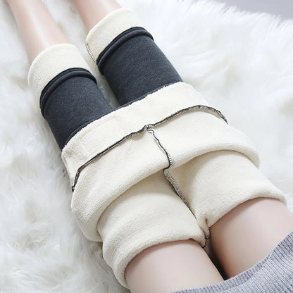 Womens Thermal FleeceLined Leggings Lamb Fleece Thermal Legging Warm Stretchy Winter Workout Pants 6