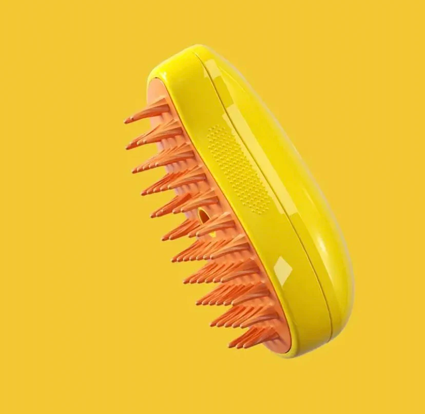 Electric Steam Cleaning Grooming Brush for Pets