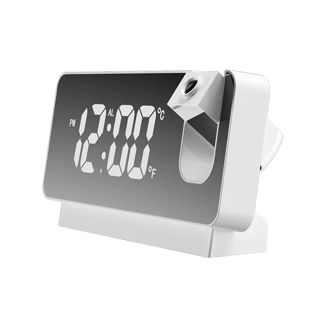 Adjustable Brightness Projection Alarm Clock