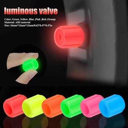 Stylish and Durable Tire Valve Caps Pack of 4