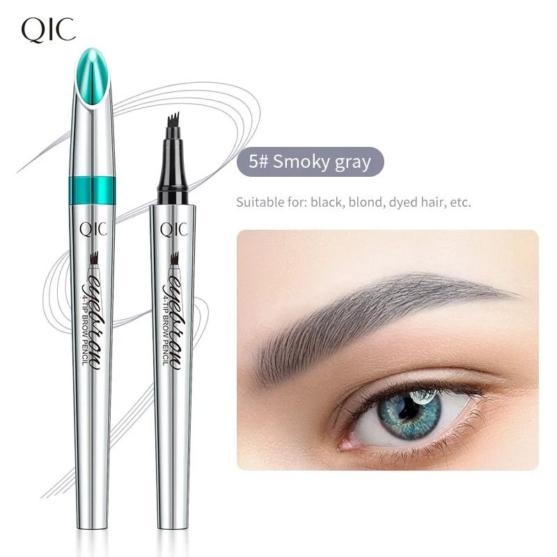 UltraFine Waterproof Liquid Eyebrow Pencil  3D LongLasting Dark Brown 9