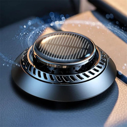 Solar Powered Rotating Car Air Freshener | Aromatherapy Diffuser