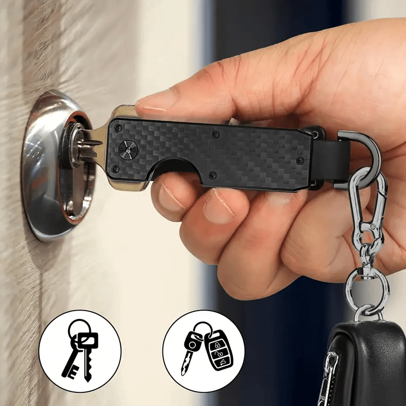 Compact Metal Key Organizer  Minimalist Key Holder For 15 Keys 2